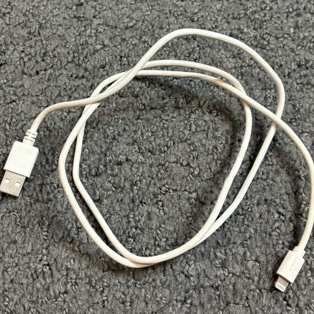 Wireless Gear USB C Charge Cable White